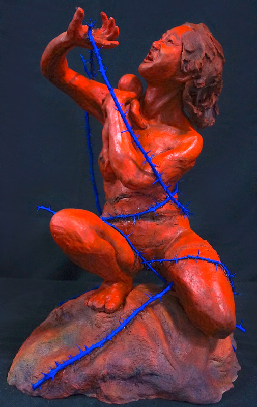 ceramic figurative sculpture