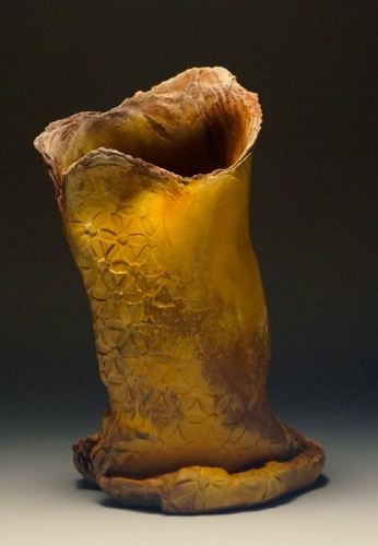 saggar fired vase